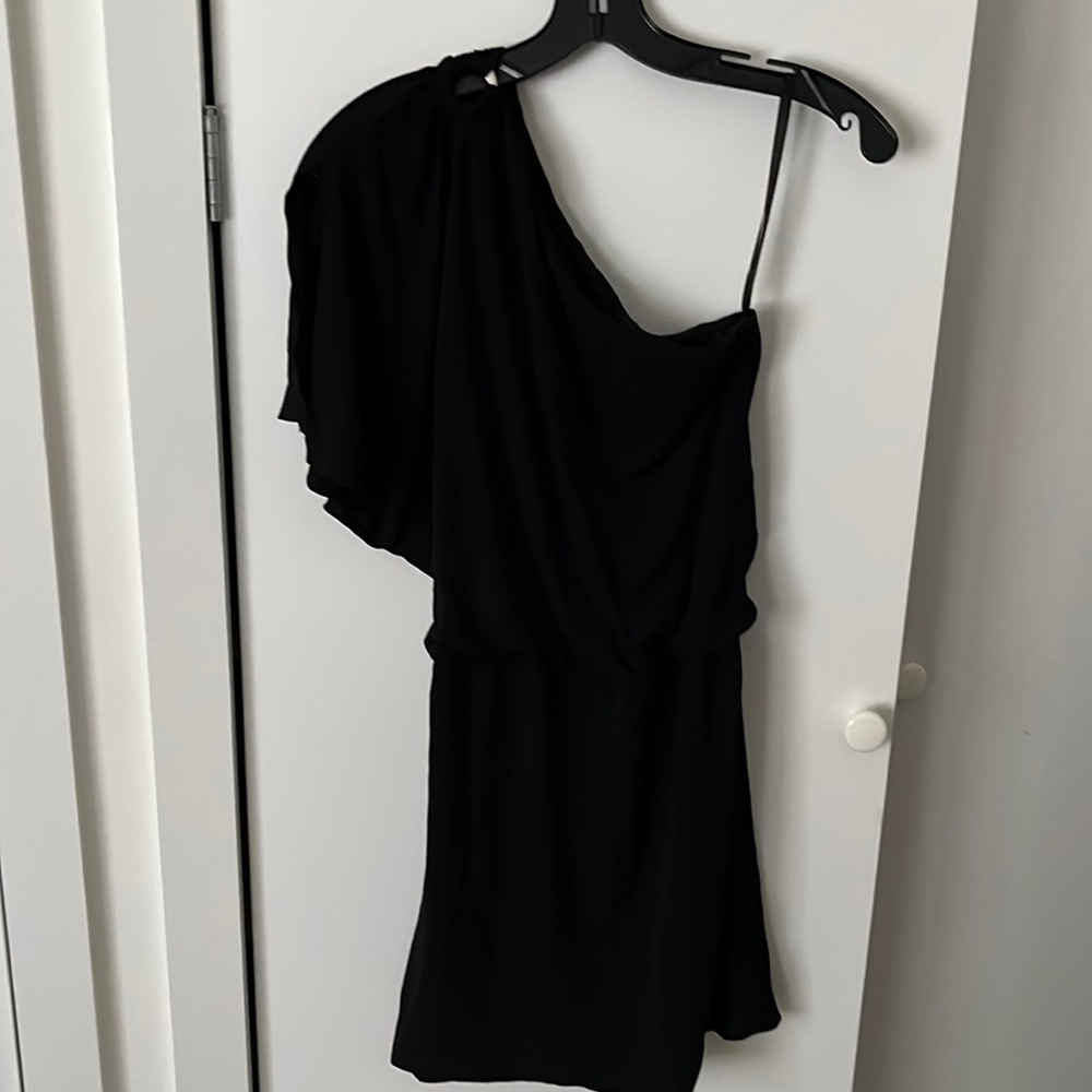 White House Black Market One Shoulder Dress